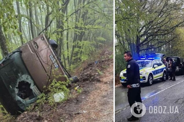 У Болгарії сталася ДТП з автобусом, який перевозив українців: двоє людей загинули, серед поранених діти. Фото і відео