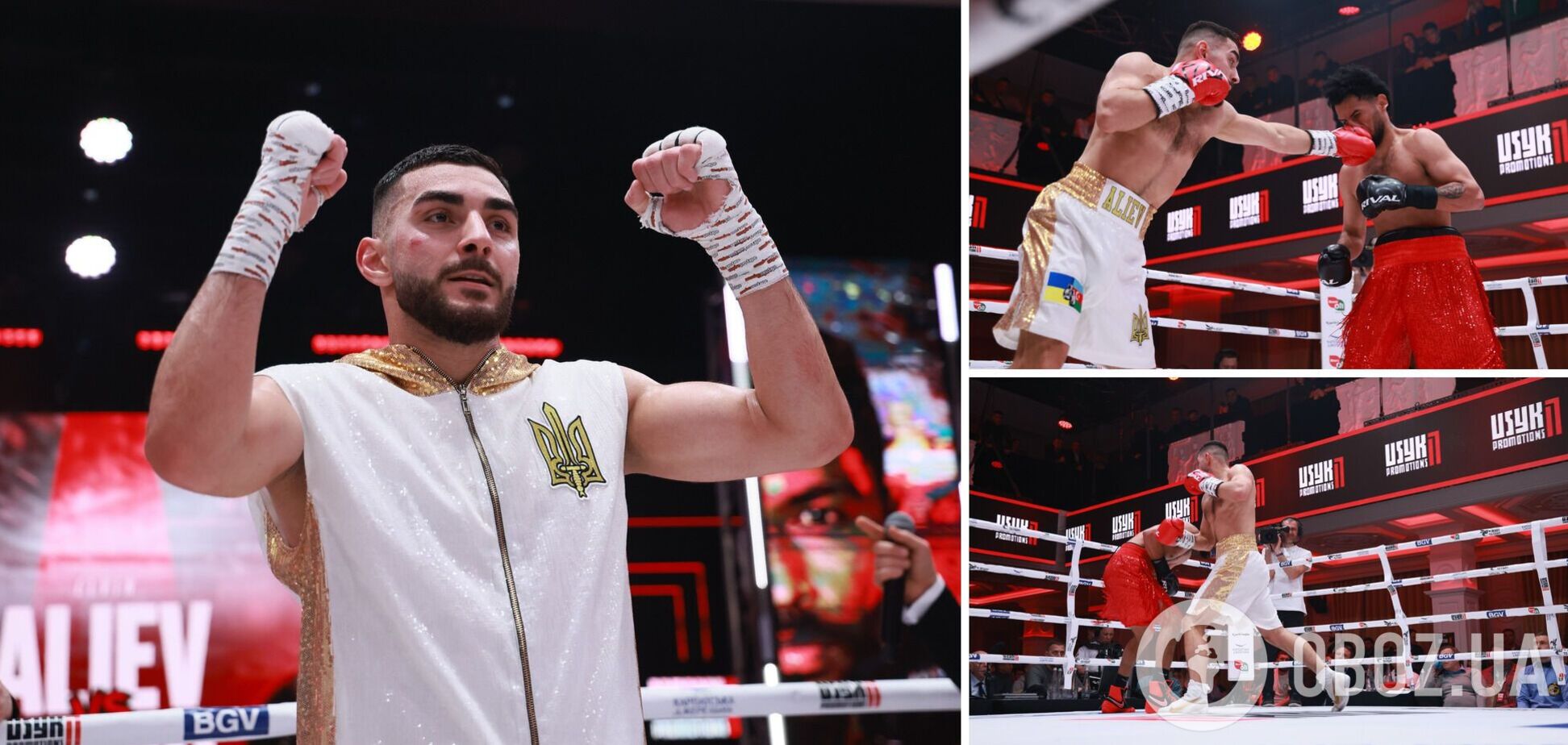 Семиразовий чемпіон України з боксу виграв бій нокаутом за 2 раунди. Відео