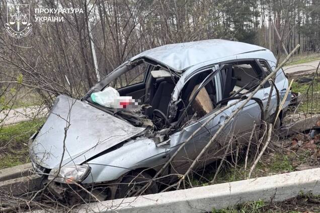 На Харківщині російський дрон влучив у цивільне авто: загинув чоловік, ще один поранений. Фото