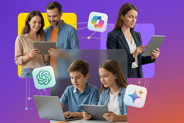 Для украинских школьников, родителей и учителей запустили бесплатную программу по обучению ИИ