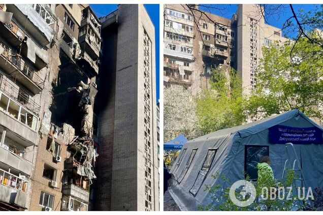 У багатоповерхівці повністю знищено оселі з дев'ятого по шостий поверхи: нові подробиці наслідків атаки РФ на Дніпро. Фото та відео