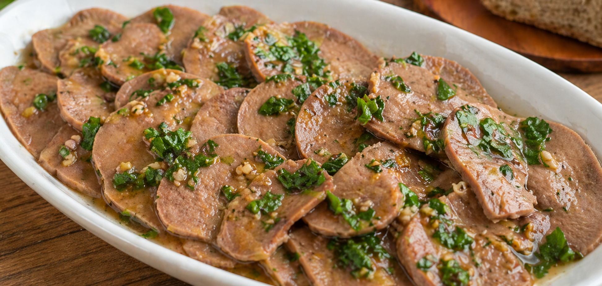 Как вкусно замариновать свиной язык: с соевым соусом, чесноком и петрушкой