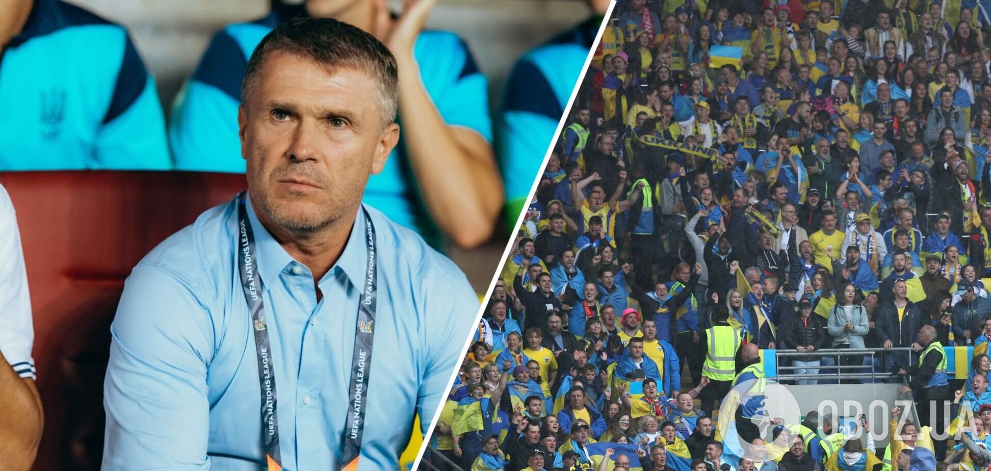 Ребров зробив нову заяву про відставку в збірній України, відмовившись дякувати вболівальникам