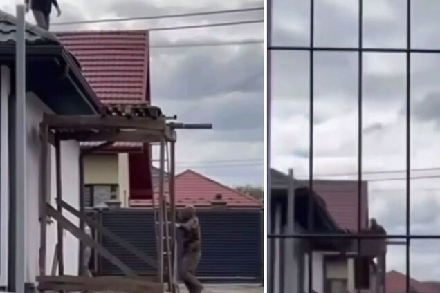 На Волині під час бійки працівник ТЦК разом з військовозобов'язаним впали з даху будинку: подробиці інциденту. Відео