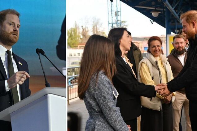 'Я тут як солдат'. Принц Гаррі публічно звернувся до Путіна під час візиту до України