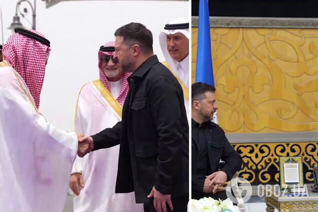 Зеленський прибув з візитом до Саудівської Аравії і назвав ключові теми перемовин. Відео