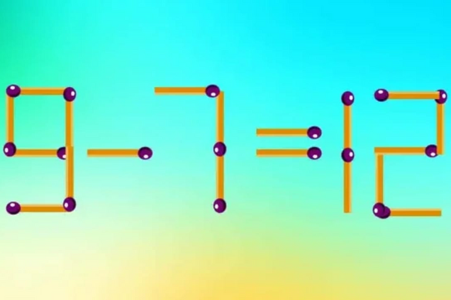 Передвиньте 1 спичку: головоломка, которая заставит напрячь мозг