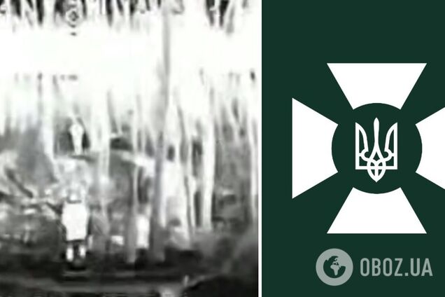 'Караюча тінь': прикордонники показали ефектні кадри знищення російських окупантів. Відео