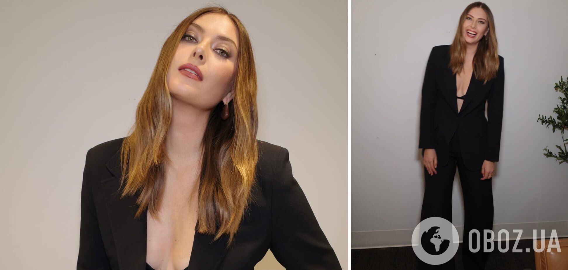 'Не те, в чому я б повела дітей до школи'. Шарапова викликала ажіотаж своїм декольте. Фото