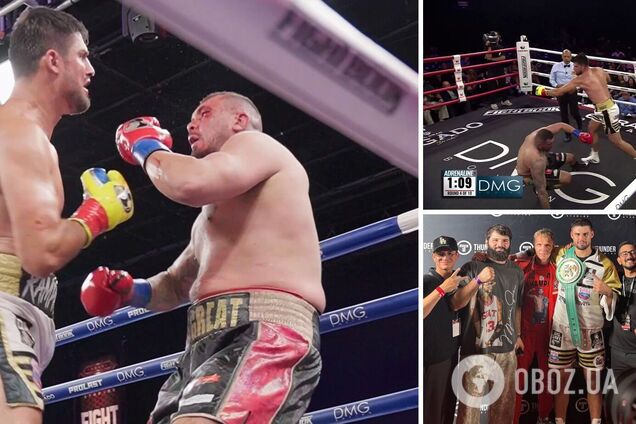 Непобедимый украинский супертяж перевернул бой и нокаутом выиграл чемпионский титул. Видео