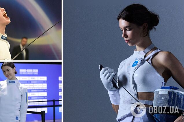 Украинская красавица установила исторический рекорд на чемпионате Европы по фехтованию