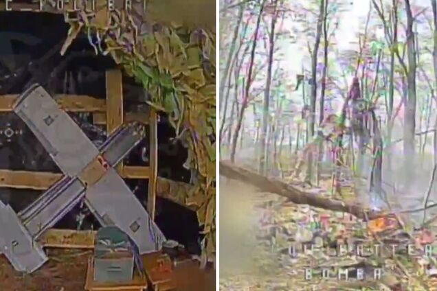 Украинские пограничники уничтожили стартовые позиции вражеских БПЛА и склад с дронами. Видео