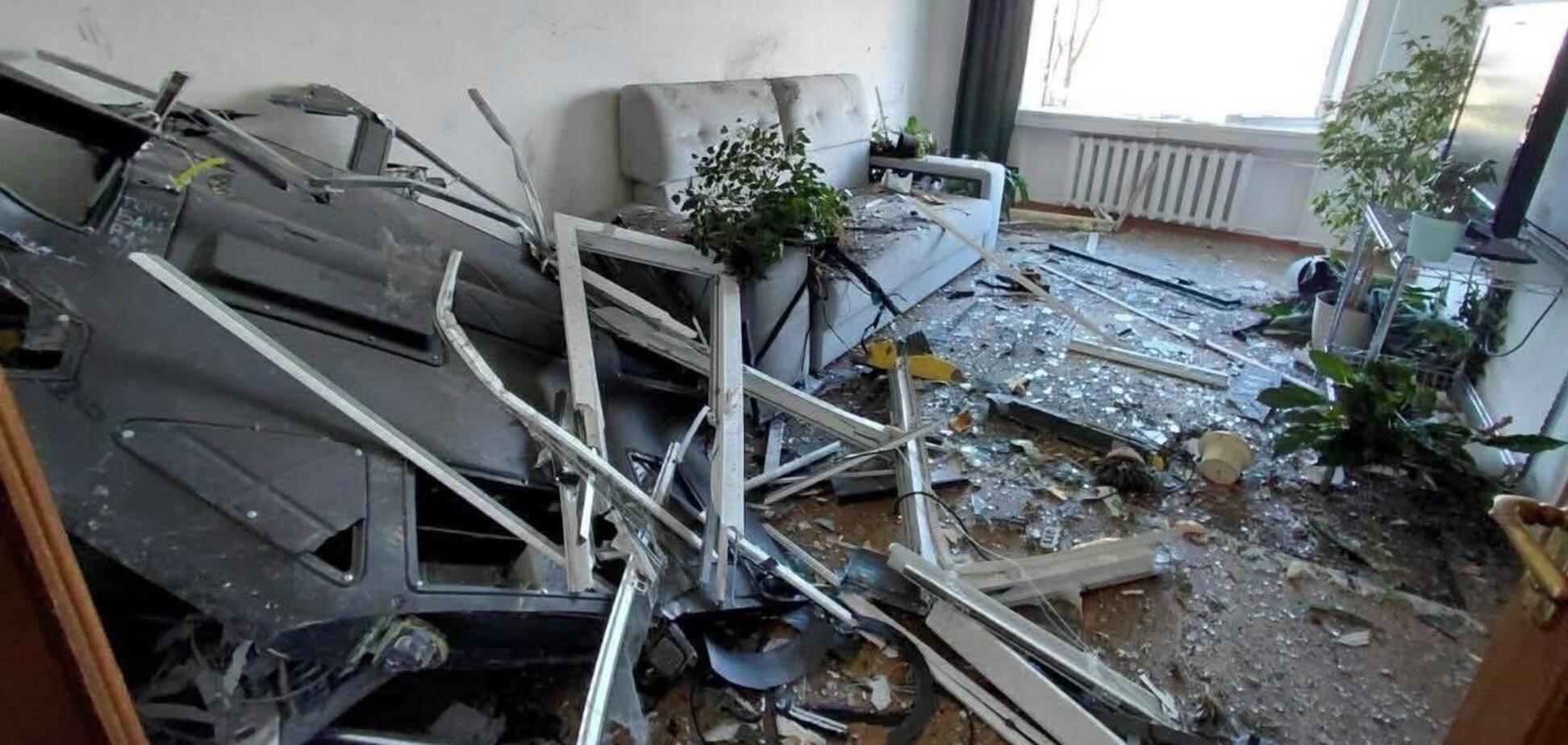 В Днепре 'Шахед' залетел в квартиру через окно и не сдетонировал. Фото