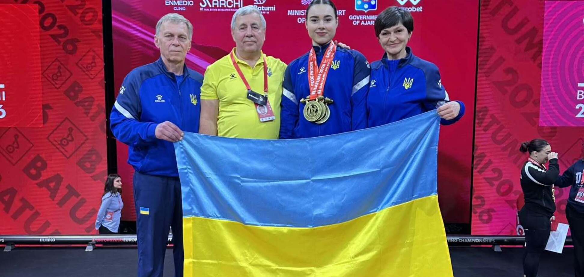 Украинская тяжелоатлетка спровоцировала истерику в России своим поступком на чемпионате Европы