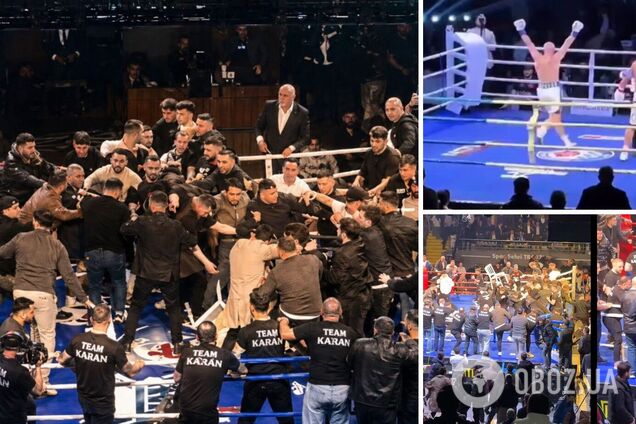 У Туреччині російського боксера закидали стільцями, а його команду відпинали в масовій бійці після чемпіонського бою. Відео