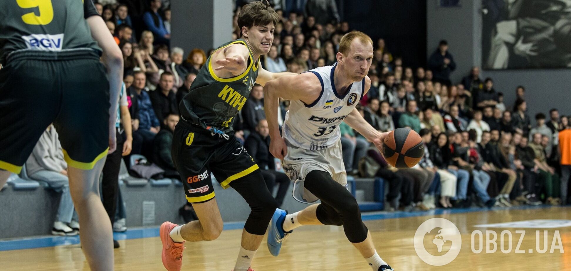 'Днепр' победил 'Киев-Баскет' в первом матче финала Суперлиги GGBET. Видео