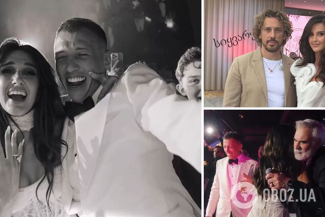 У Каннах відгриміло 'найдорожче весілля року' української королеви краси: Меладзе вийшов з тіні, а Галкін співав Іво Бобула