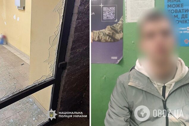 У Харкові підірвали гранату і стріляли в метро: поліція затримала хулігана. Фото