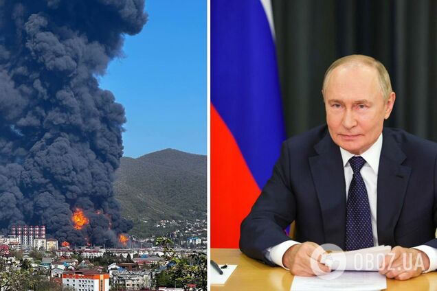 'Люди справляються': Путіну доповіли, що в Туапсе 'серйозних загроз немає'. Відео