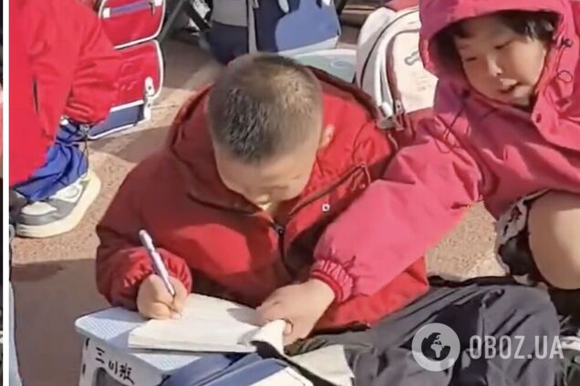 'Вот почему нам нужны женщины!' В сети завирусилось видео с маленьким школьником в Китае, который пытается победить ветер