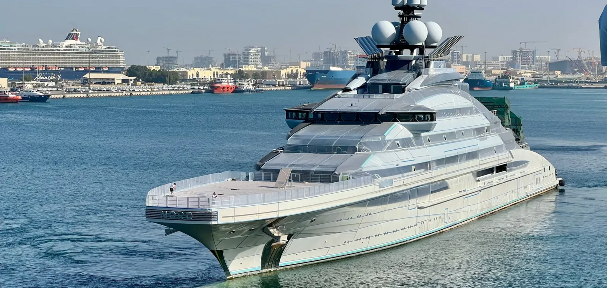 Иллюстрация - яхта Норд