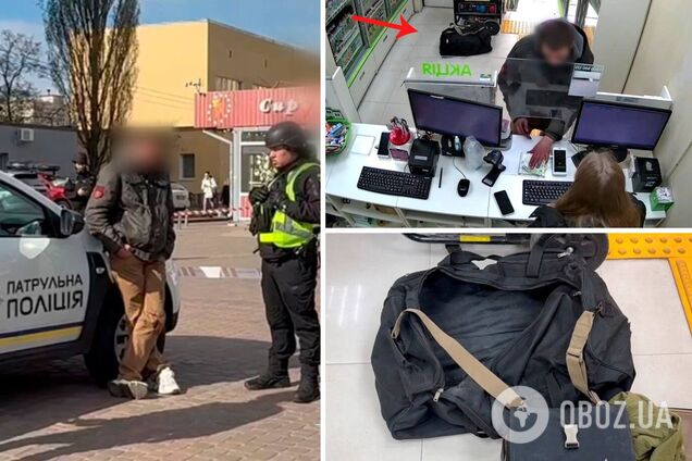 У Києві п’яний чоловік 'замінував' аптеку через відмову продати ліки без рецепту. Фото та відео