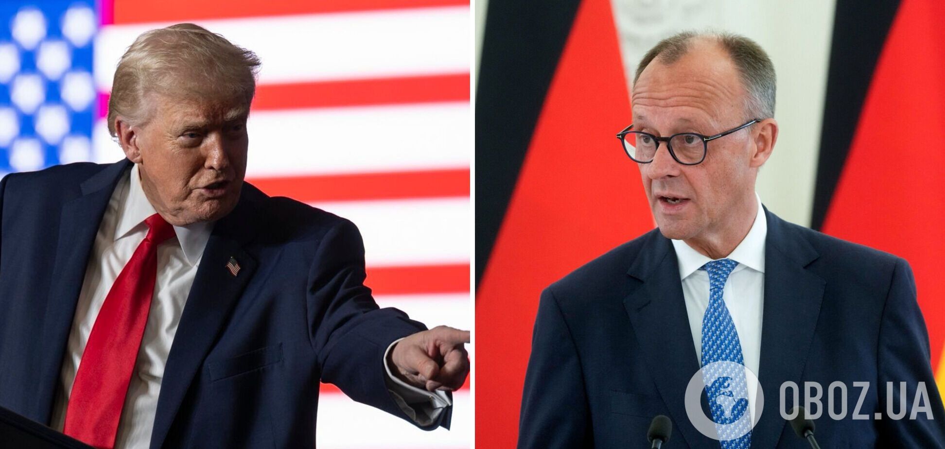 'Він не розуміє, що каже!' Трамп накинувся на Мерца, перекрутивши його слова про ядерну програму Ірану