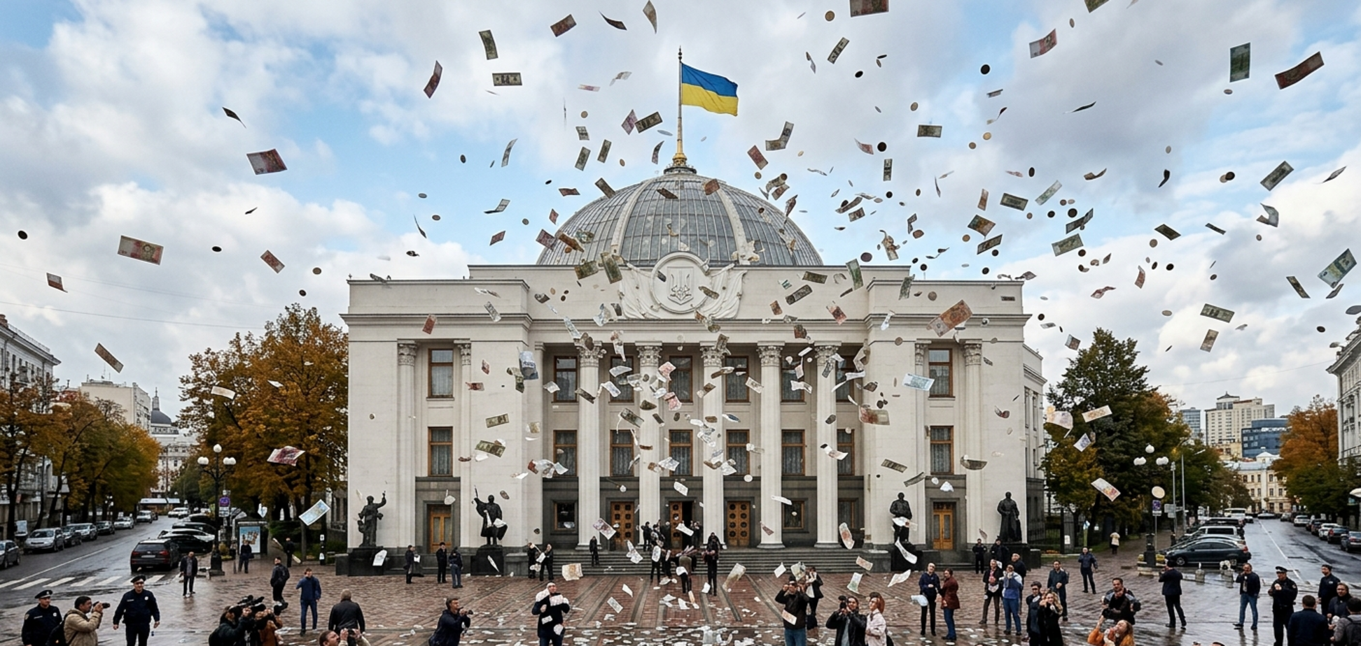Иллюстративное фото: Верховная Рада и деньги