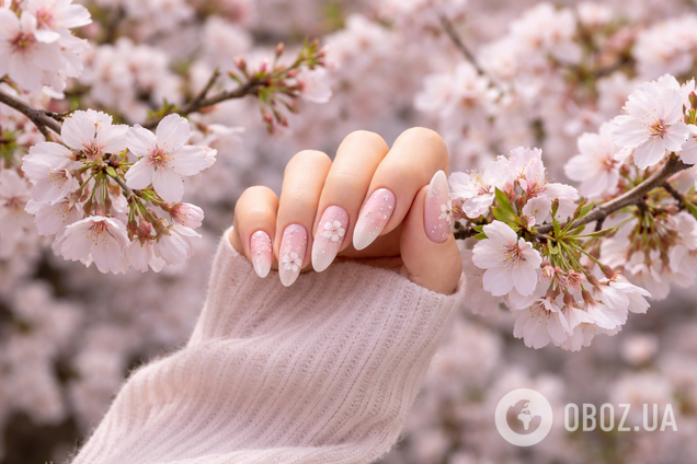 Настоящая весна на ногтях: как сделать модный маникюр Cherry Blossom