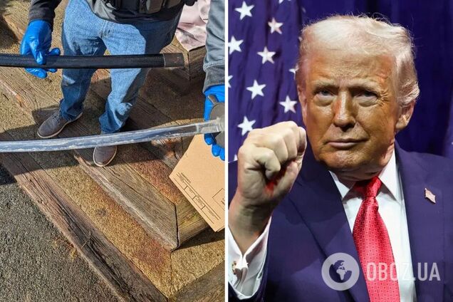 Розмахував мечем: агенти ФБР затримали американця, який погрожував убити Трампа