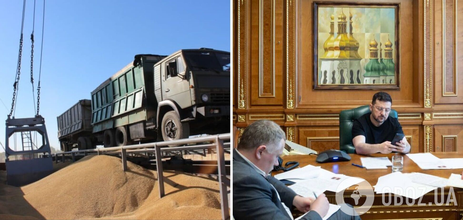 Єгипет більше не прийматиме крадене Росією українське зерно: Зеленський домовився з президентом Ас-Сісі