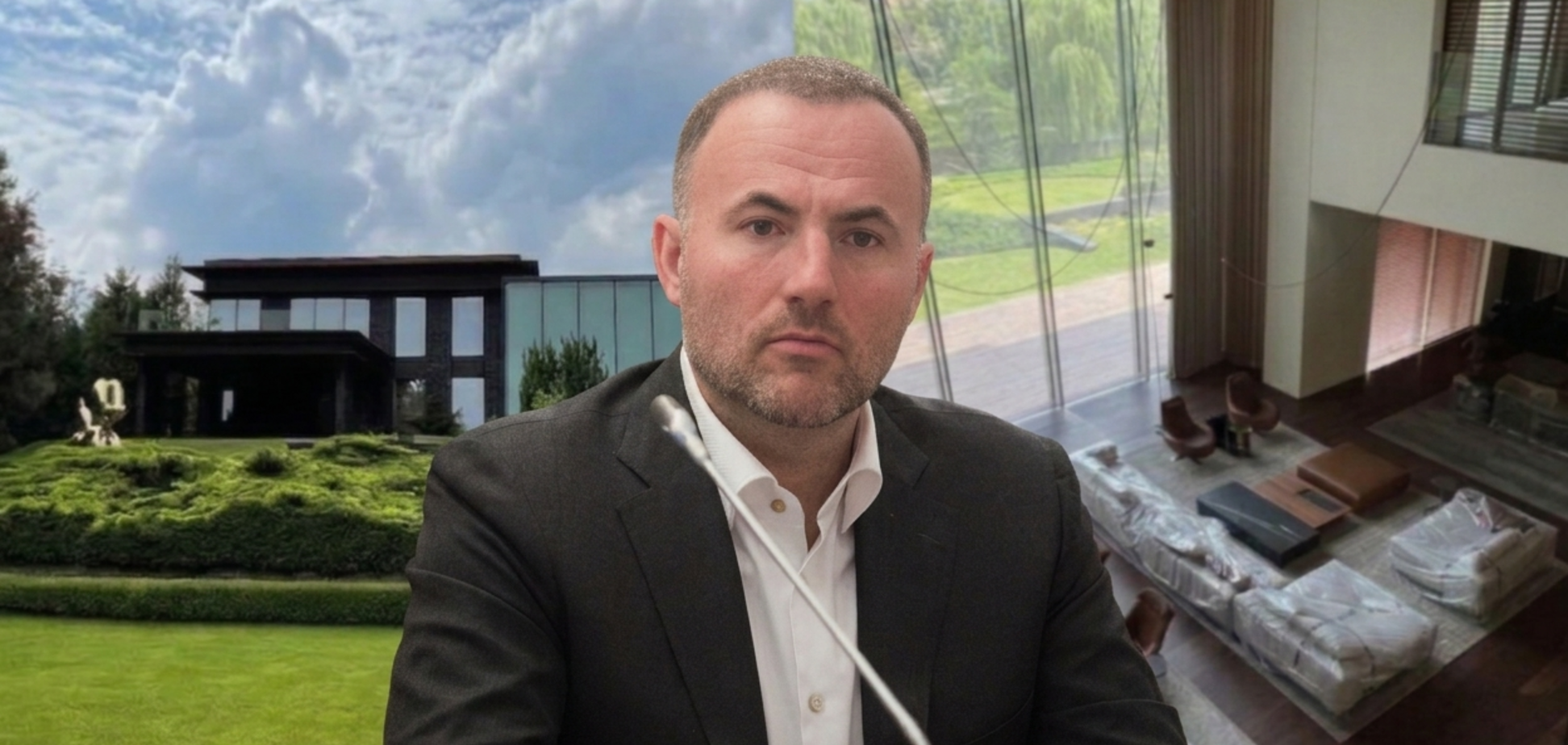 Павло Фукс, маєток в Козині. Ілюстрація