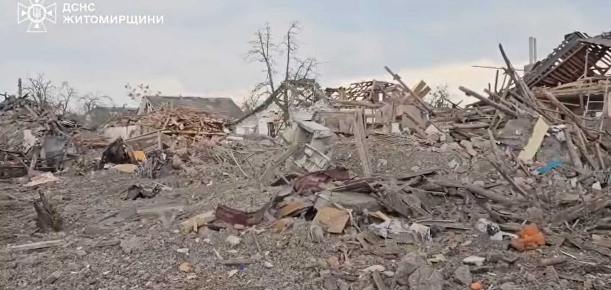 Коростень після російської атаки