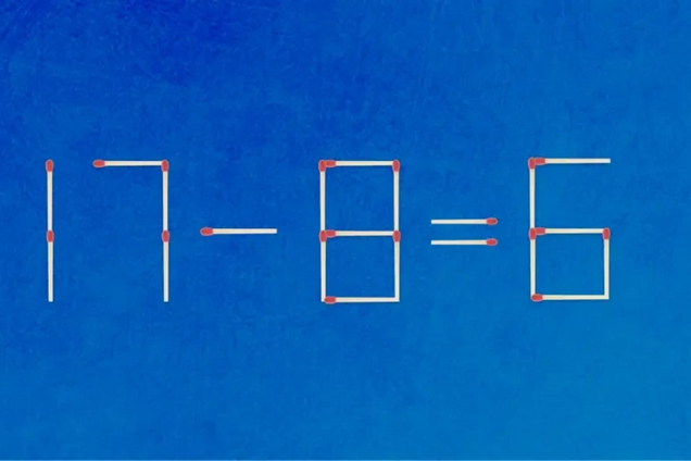 Головоломка со спичками: есть только минута, чтобы найти ответ