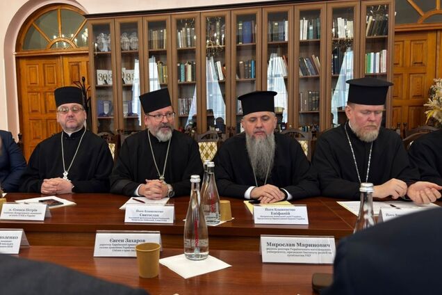 У Києві відбулась зустріч ініціативної групи 'Першого грудня' з керівництвом християнських Церков України. Фото