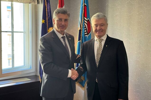 Порошенко та прем’єр Хорватії Пленкович обговорили потреби ЗСУ та євроінтеграцію України