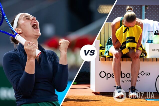 'Виключно з поваги': Костюк відповіла на запитання, чи потисне руку уродженці Росії перед півфіналом у Мадриді