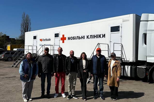 Україна розширює мережу мобільних клінік: проєкт підтримала Фундація 'Течія'