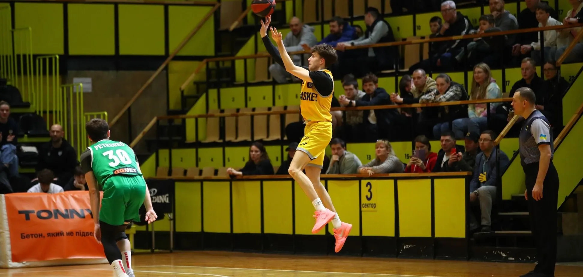 'Киев-Баскет' победил 'Запорожье' в первом матче четвертьфинальной серии Суперлиги GGBET