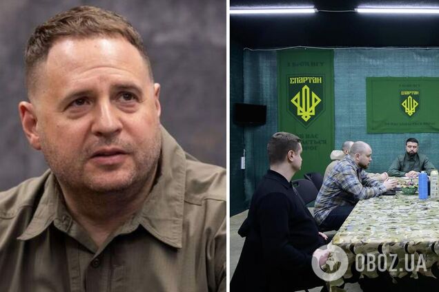 Звільнений з ОП Єрмак таки опинився на фронті: але це зовсім не те, що він обіцяв. Фото