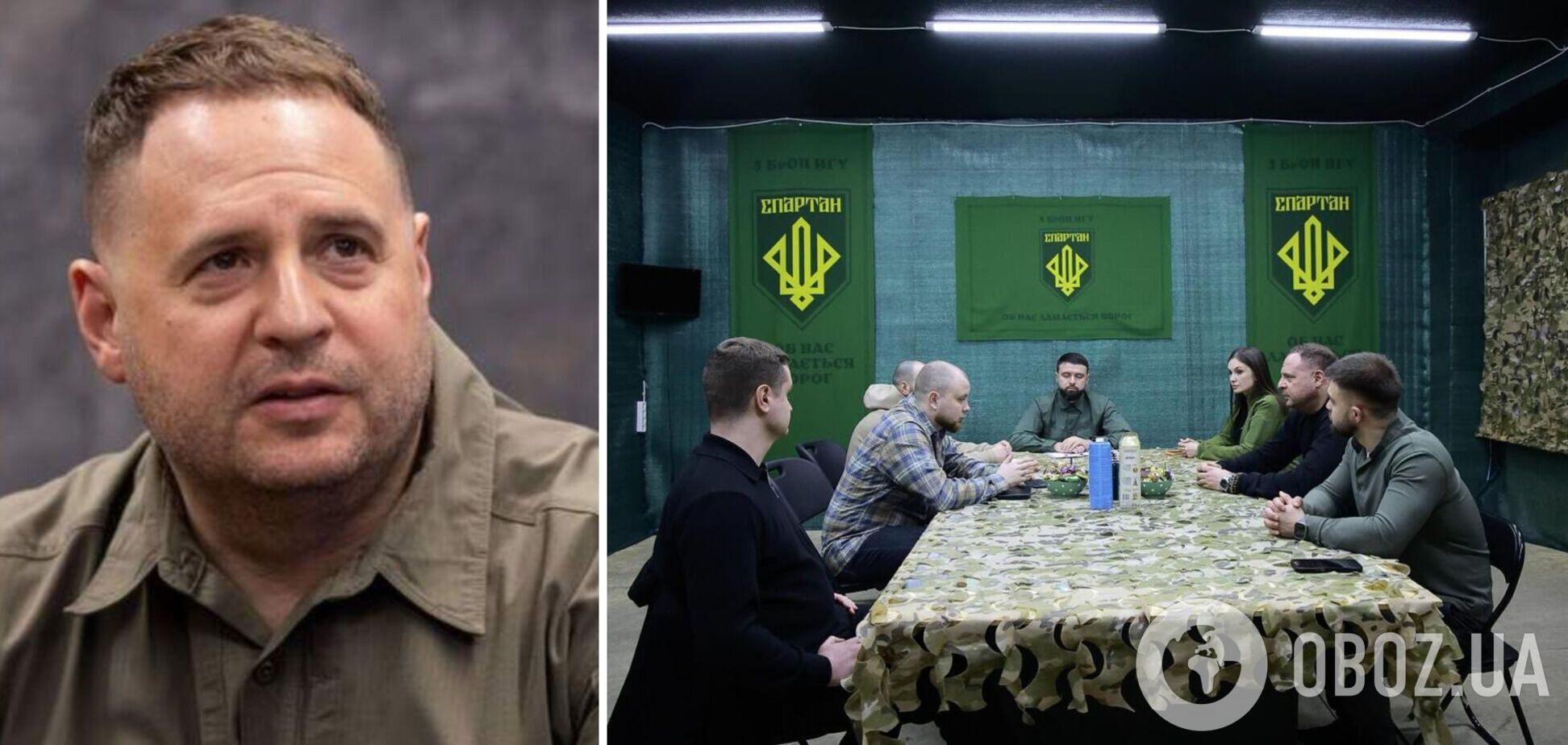 Звільнений з ОП Єрмак таки опинився на фронті: але це зовсім не те, що він обіцяв. Фото