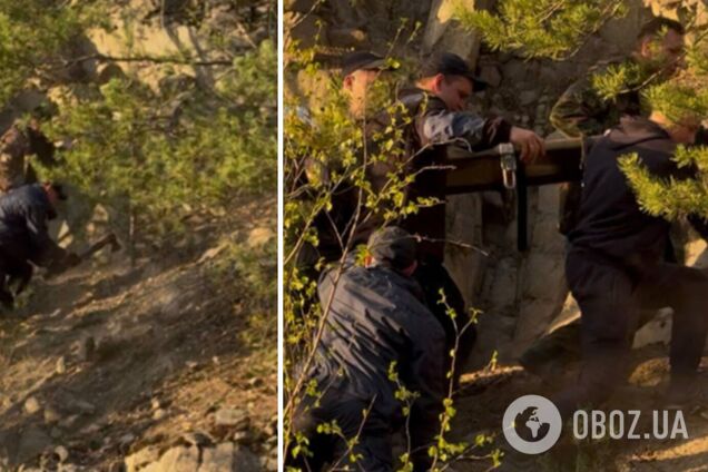 Почти сутки пролежал неподвижно: в Ровенской области спасли 10-летнего парня, который сорвался в карьер. Фото