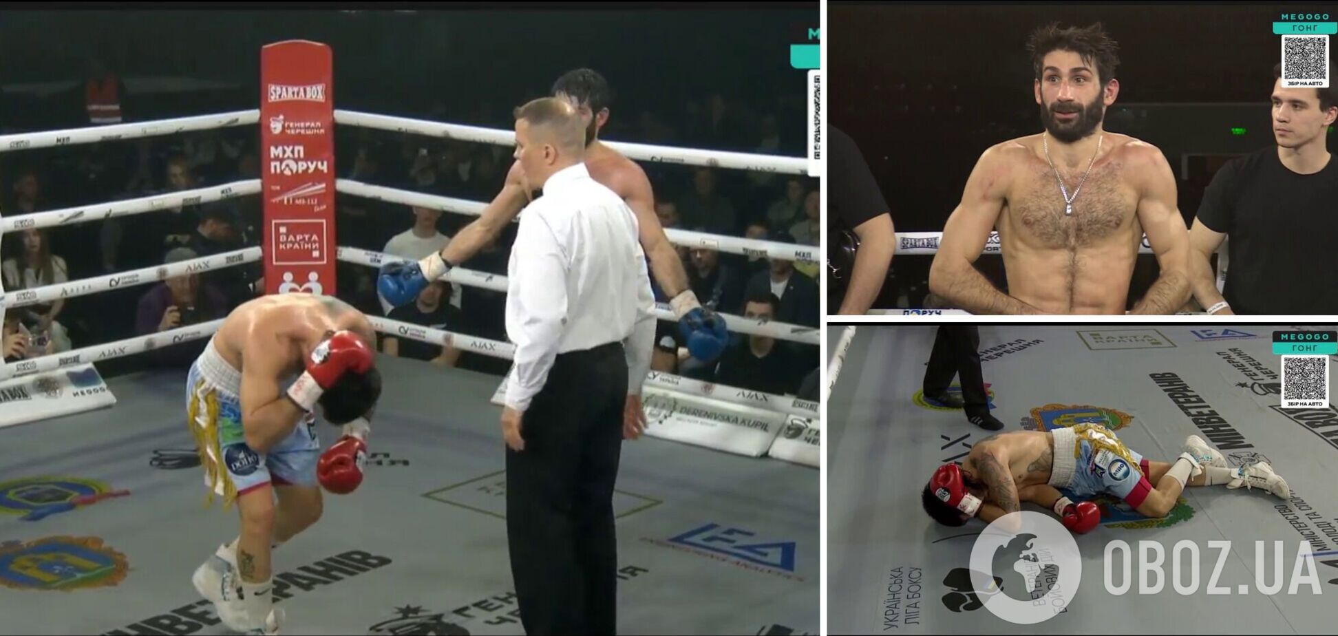 Украинского боксера-чемпиона дисквалифицировали во время боя и отобрали титул. Видео
