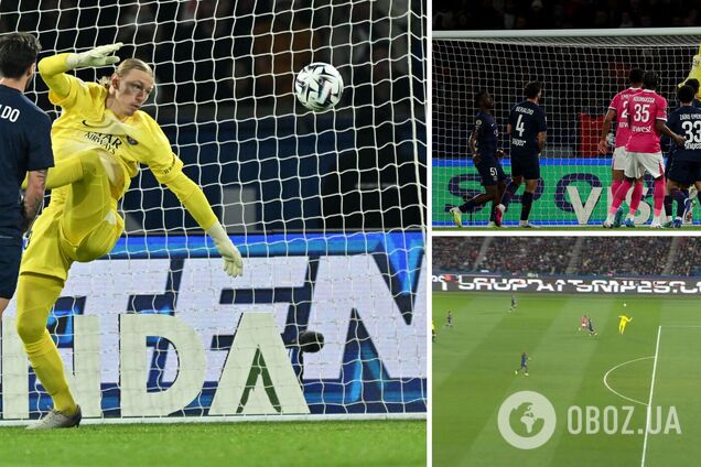 Рятував Забарний. Сафонов зганьбився в матчі ПСЖ і став найгіршим у команді. Відео