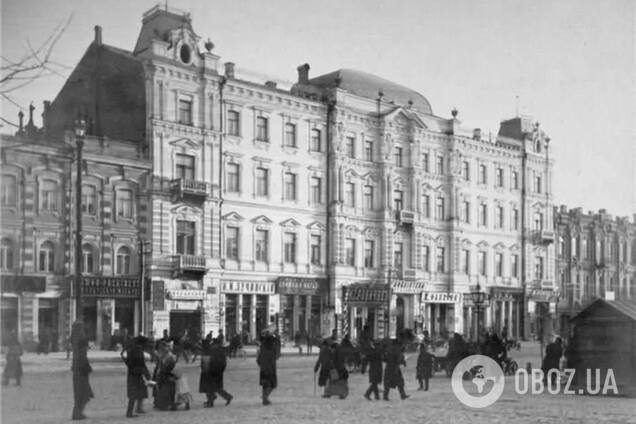 У мережі показали, який вигляд мала перша масштабна будівля на Хрещатику в Києві. Історія та фото 1870-1940-х років