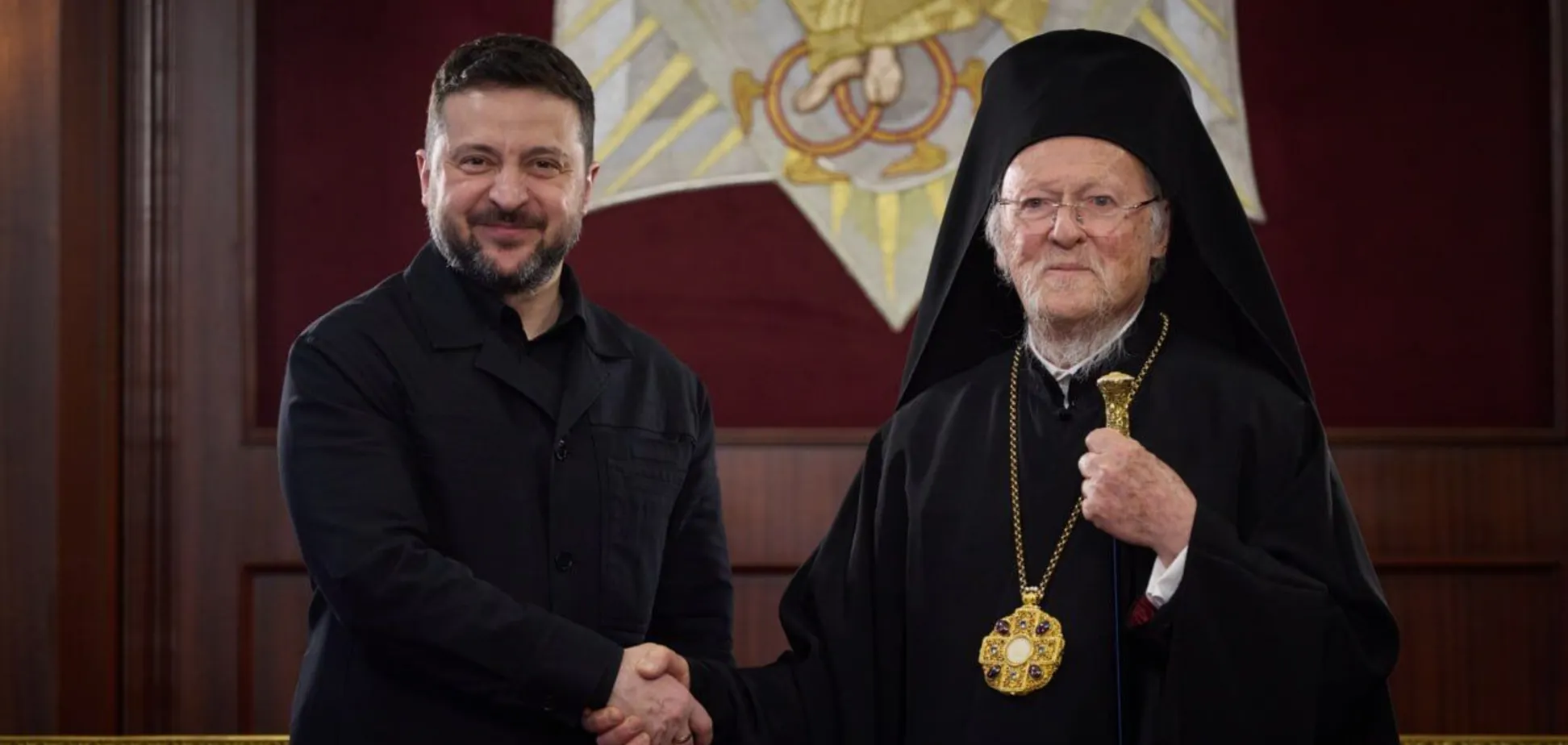 Молитвы за детей и развитие церкви: Зеленский рассказал, о чем говорил со Вселенским патриархом. Фото