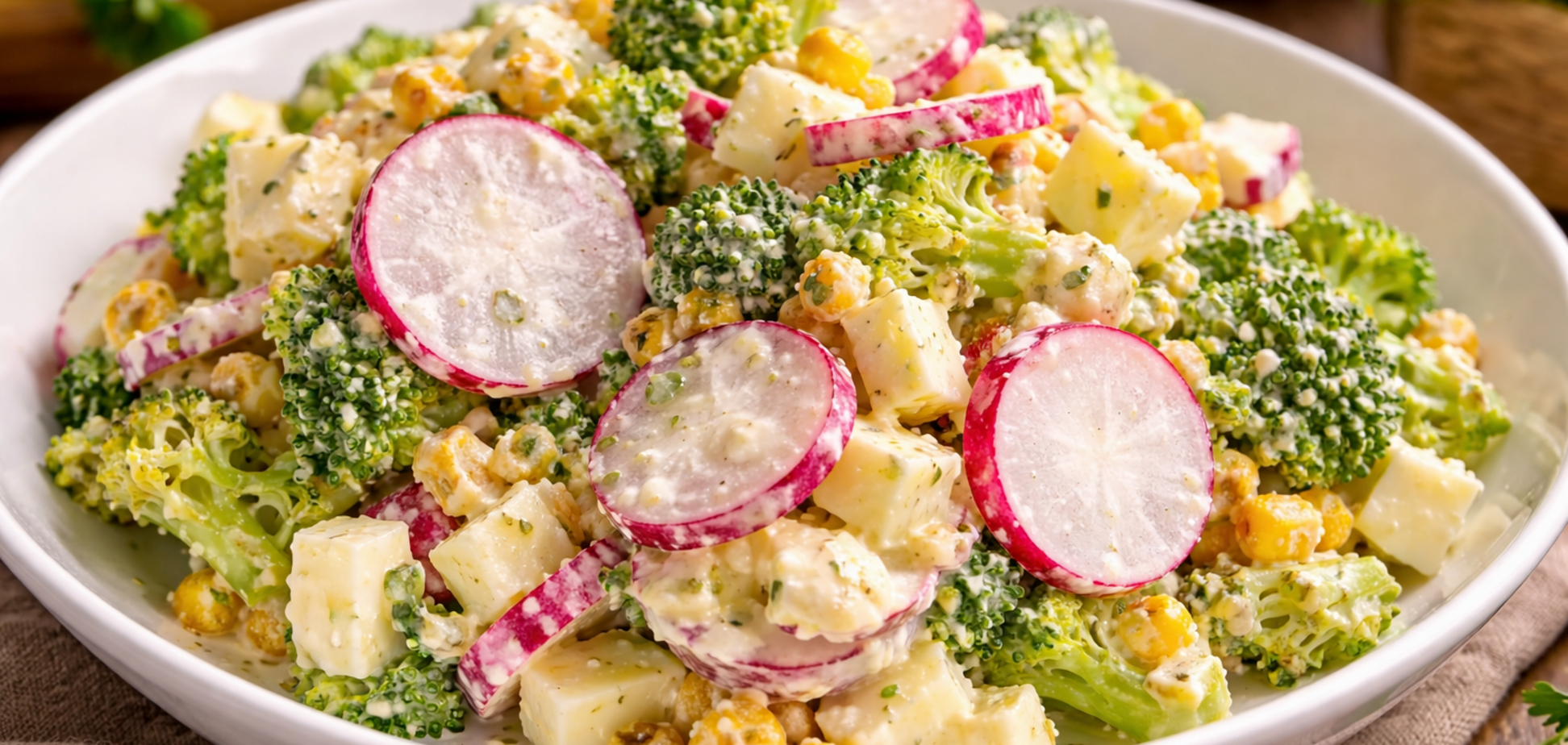Швидкий майонезний салат з редискою, огірками та зеленню: обов'язково приготуйте цієї весни