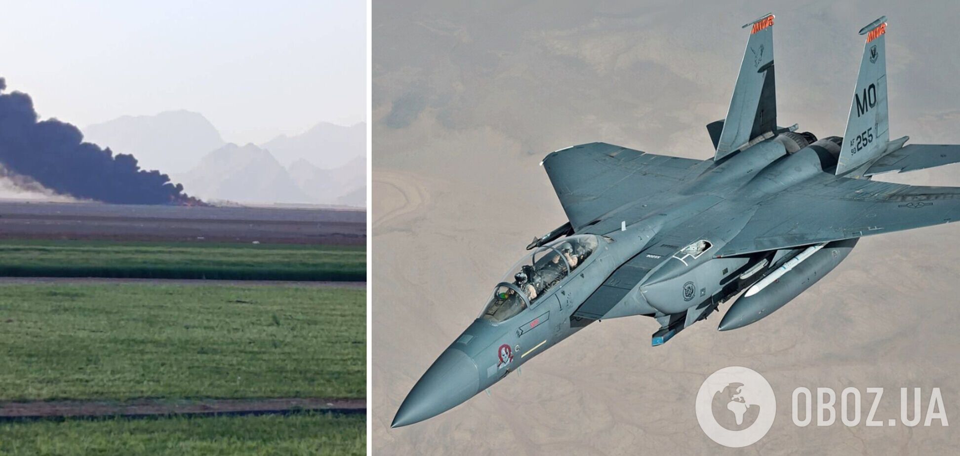 Отправили десятки самолетов: США спасли второго члена экипажа F-15, сбитого над Ираном