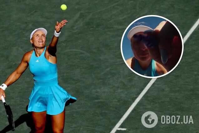 Теннисистка написала на камере название оккупированного украинского города после выхода в финал турнира в США. Видео