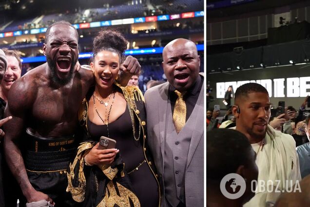 'Он чертовски боится'. Уайлдер столкнулся с Джошуа после победы над Чисорой и попал на вдео